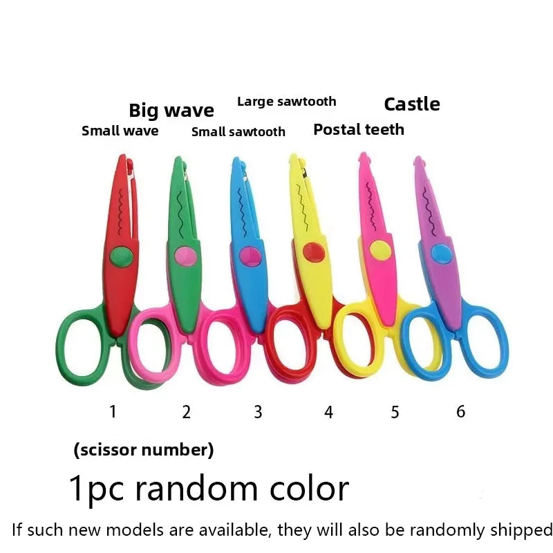 Kids Safety Scissors Set of 6 – Art, Craft & Scrapbooking
