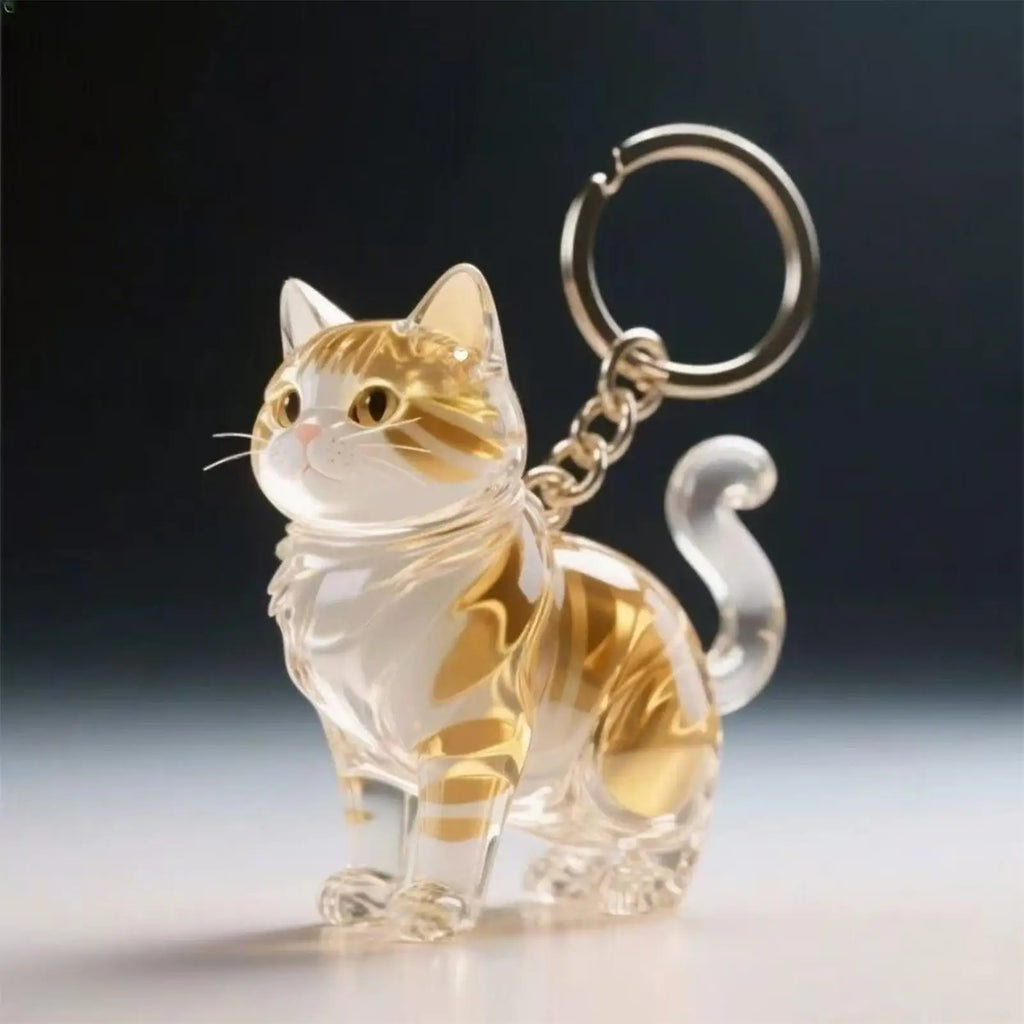 Pet Hair Keepsake Keychain – Cat Hair Collector Pendant