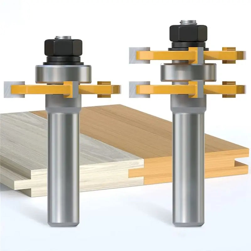 A36T- Shank Joint Assembly Router Bit Tongue Groove T-slot Milling