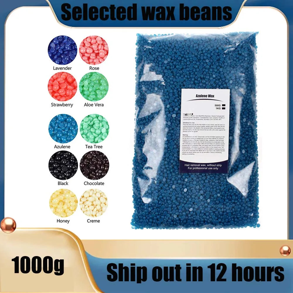 Depilatory Wax Beans Film Painless Waxing Beads Hard Heating Machine