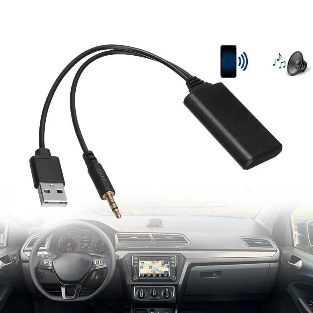 Universal Car 12V Bluetooth Module Adapter Wireless Radio Stereo
