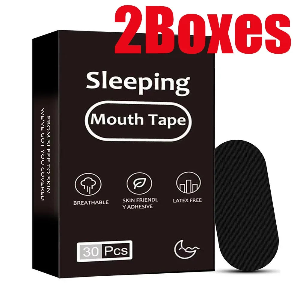 1 2 3 5 Boxes Soft Cloth Mouth Closing Patch Tape Sleep Strip