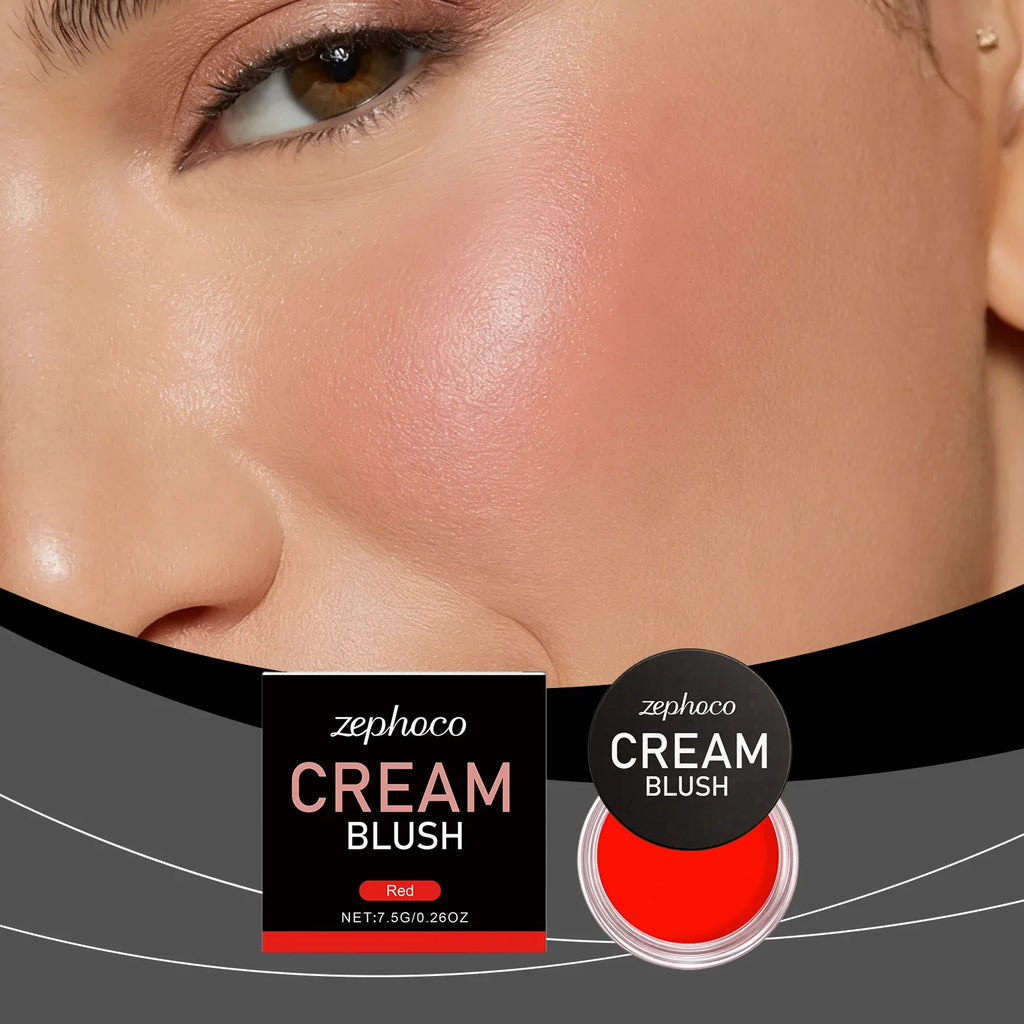Zephoco Silky Moisturizing Blush – Rosy Radiant Contour