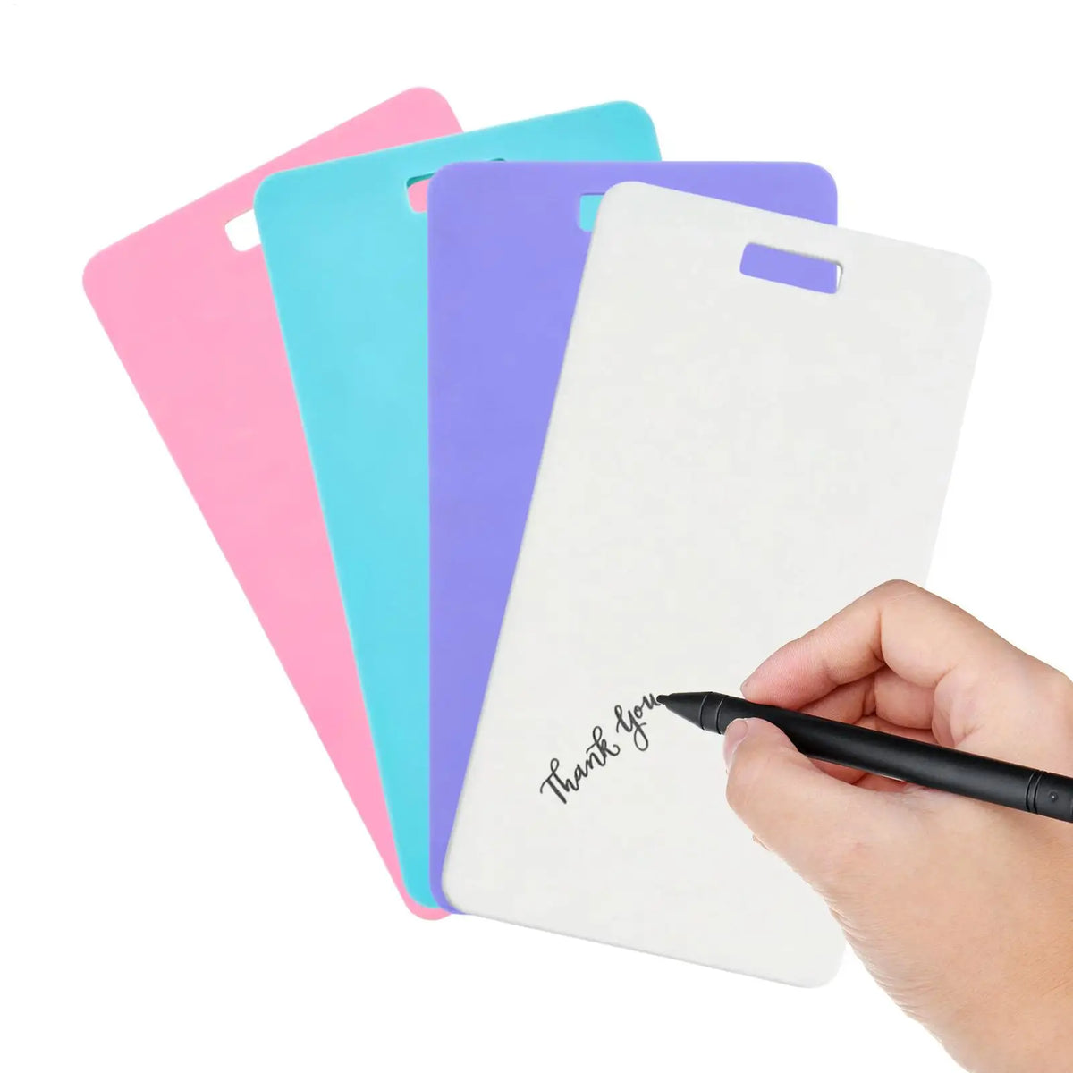 Erasable Badge Notes 4-Pack – Pocket Dry-Erase Memo Pads