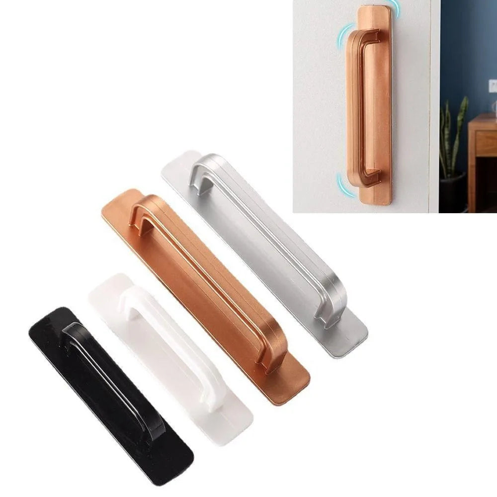 Self-Adhesive Cabinet Drawer Handles – No-Drill Door Knobs