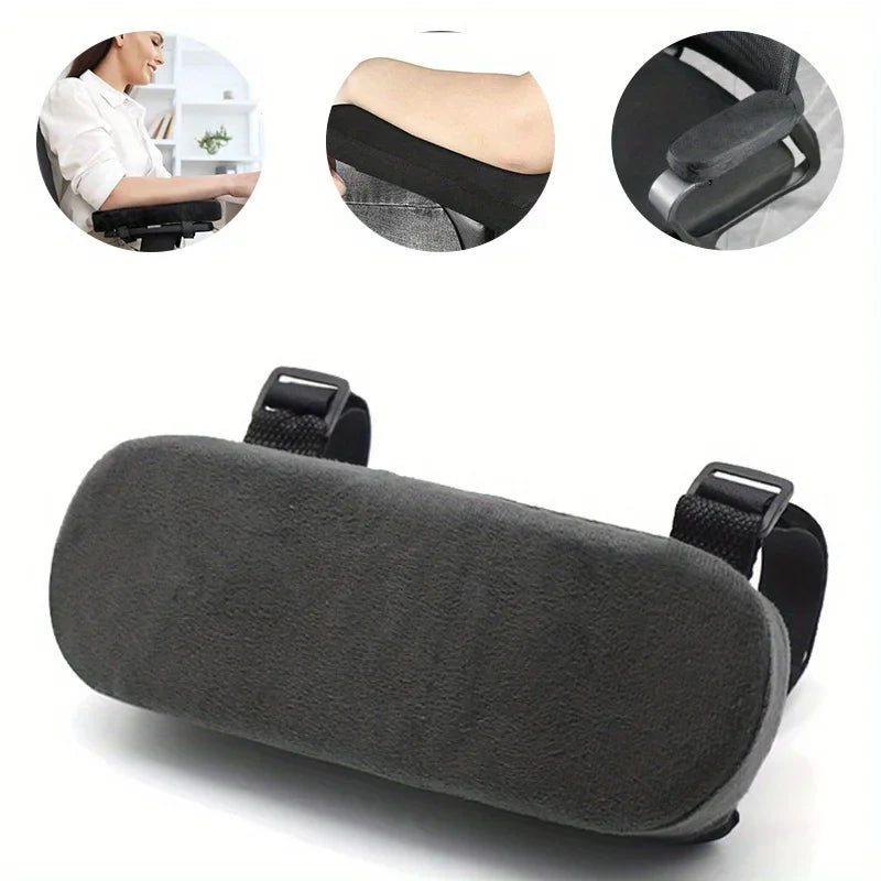 Memory Foam Armrest Pads Universal Elbow Support Cushion Office Chair
