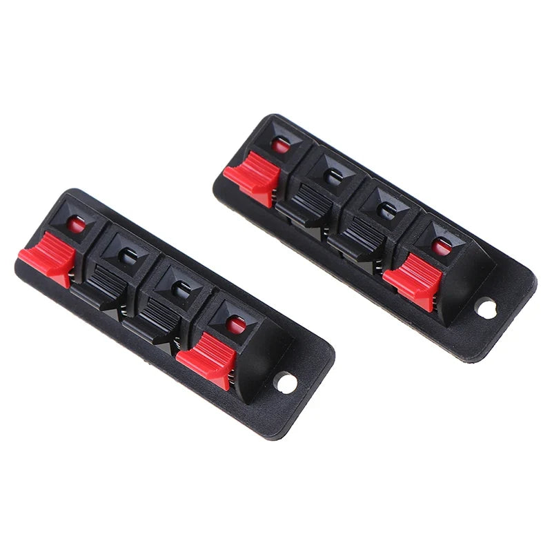 Terminal Audio Speaker Terminals Wiring Clip 4 Positions Spring