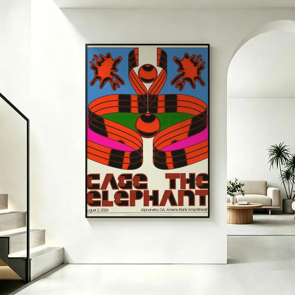 HD Art Wall Poster – Waterproof Sticky Home & Bar Decor