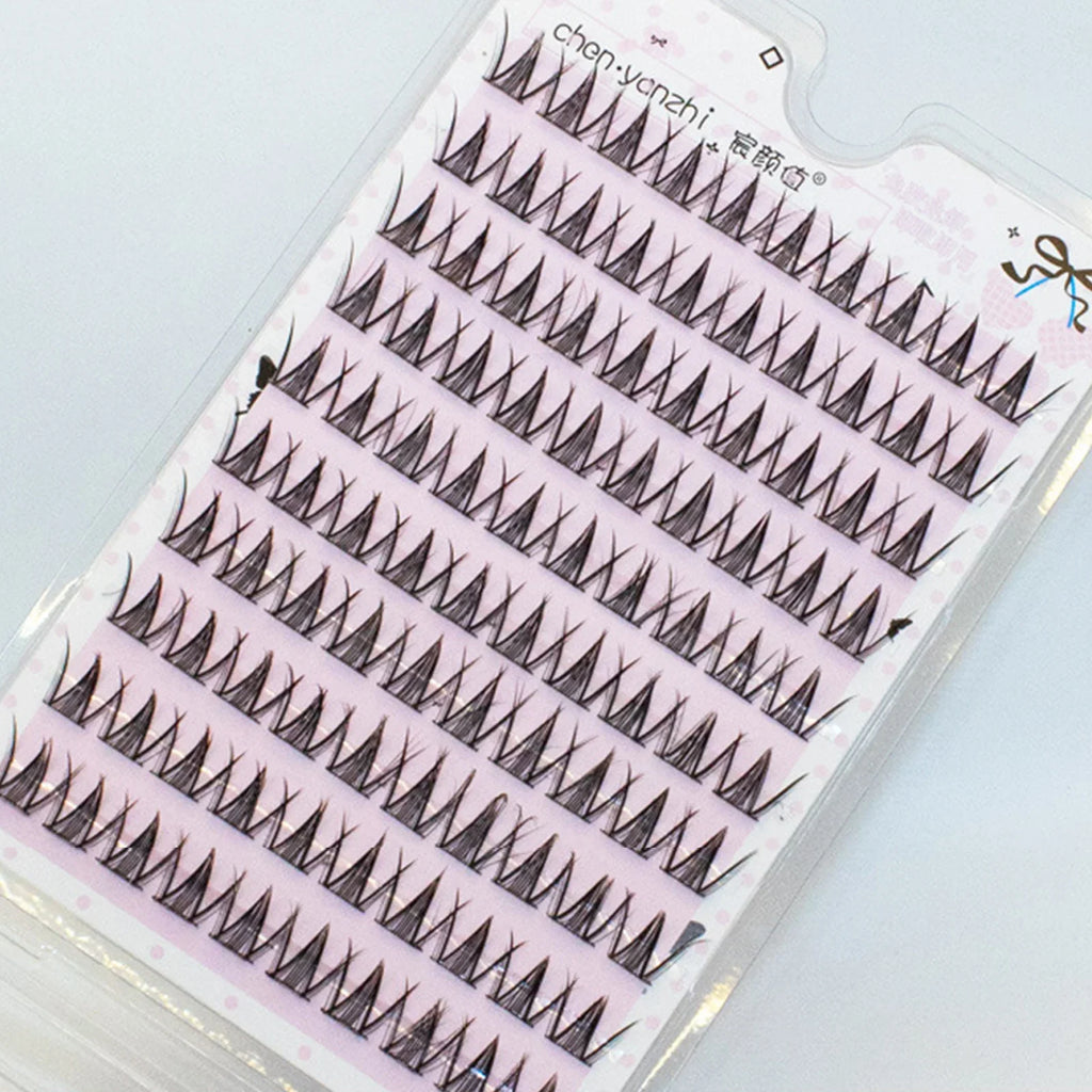 Manga Cluster False Eyelashes Glue-Free Natural Volume 10 Rows
