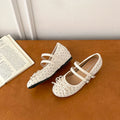 Women's Plaid Mary Jane Platform Pumps | Butterfly-Knot