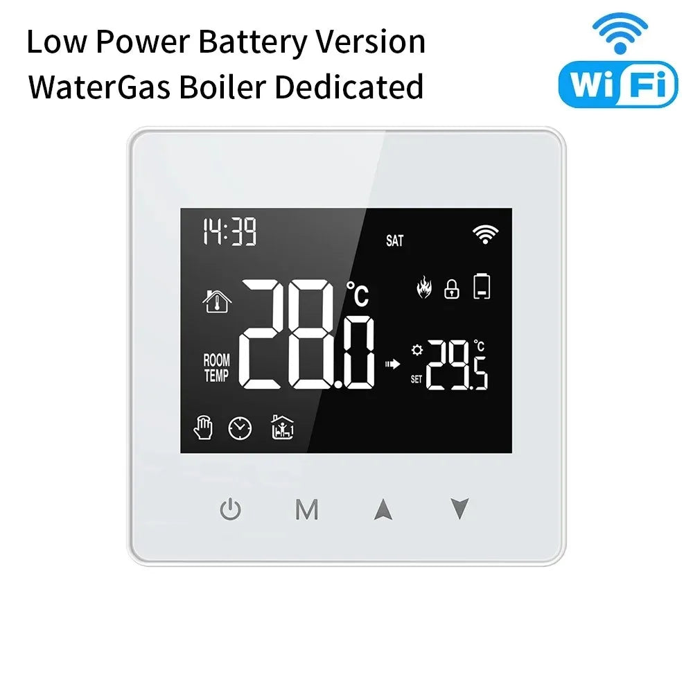 Tuya WiFi Smart Thermostat Battery Powered | Alexa & Google