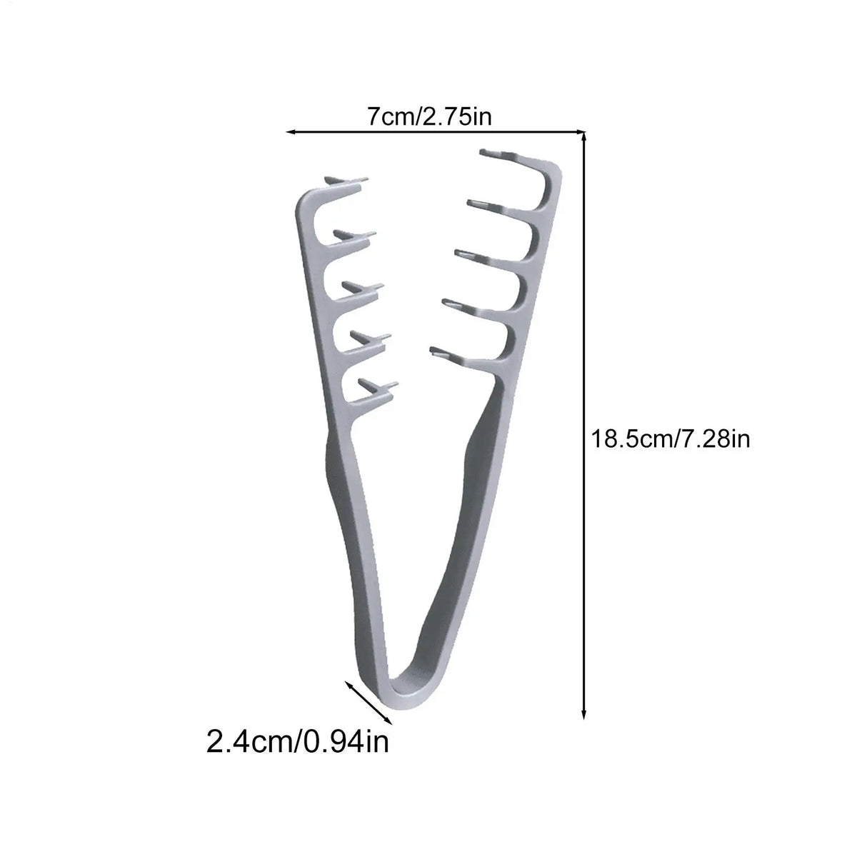 Texture Comb Wide Tooth Wet Hair Styling Volumizing Tool Volume