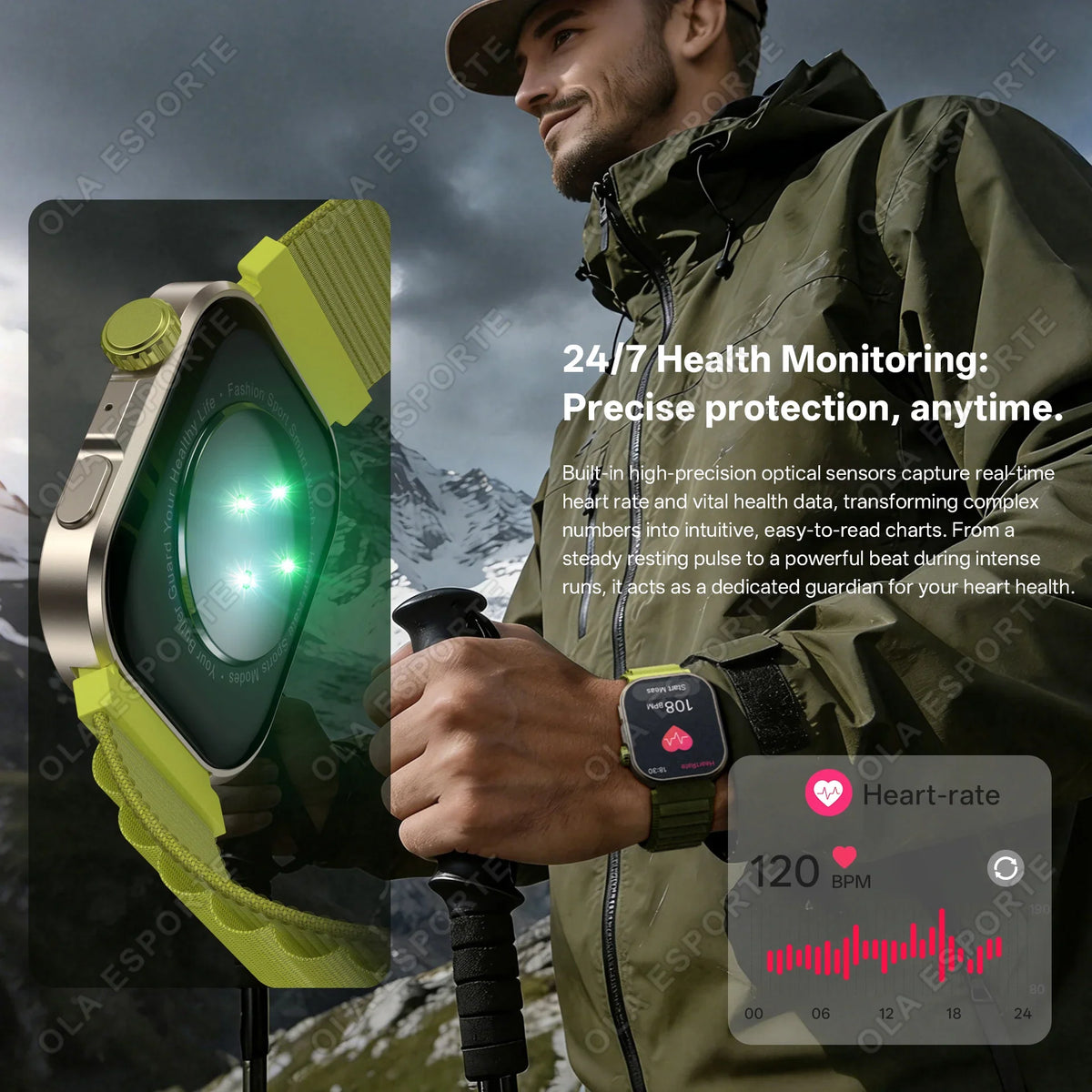 HW12 Smartwatch 2.01" HD Bluetooth Call & Fitness Tracker