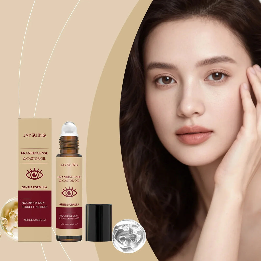 Castor Oil Eye Serum Roller Ball – Firm, Brighten & Nourish