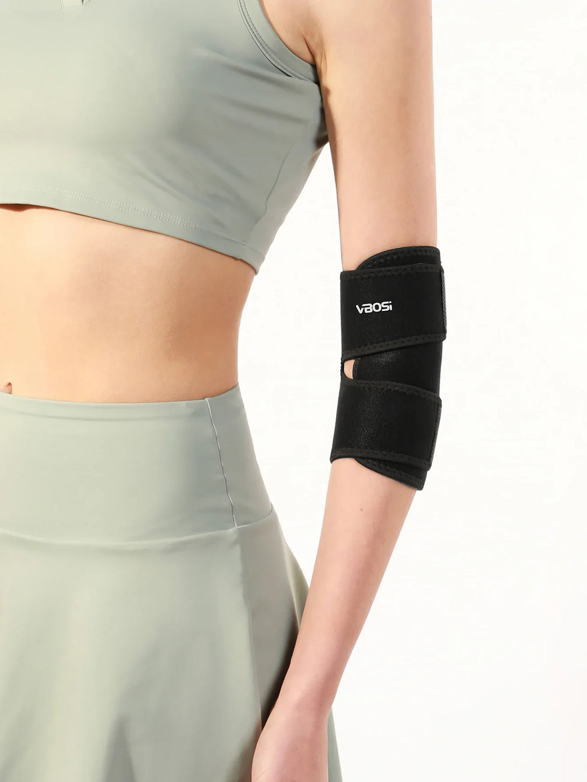 Adjustable Neoprene Elbow Brace – Sports Support Men & Women