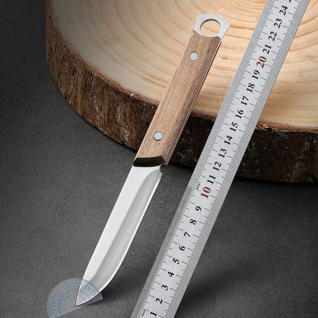 SHENJIU Hand-Forged Boning Knife – Stainless Steel & Wood Handle