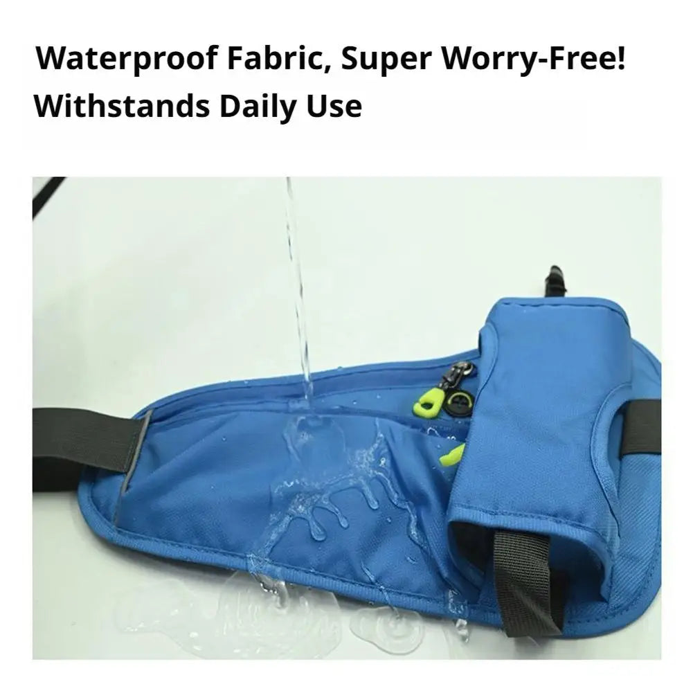 Unisex Running Waist Pack with Water Bottle Holder | Fanny Belt