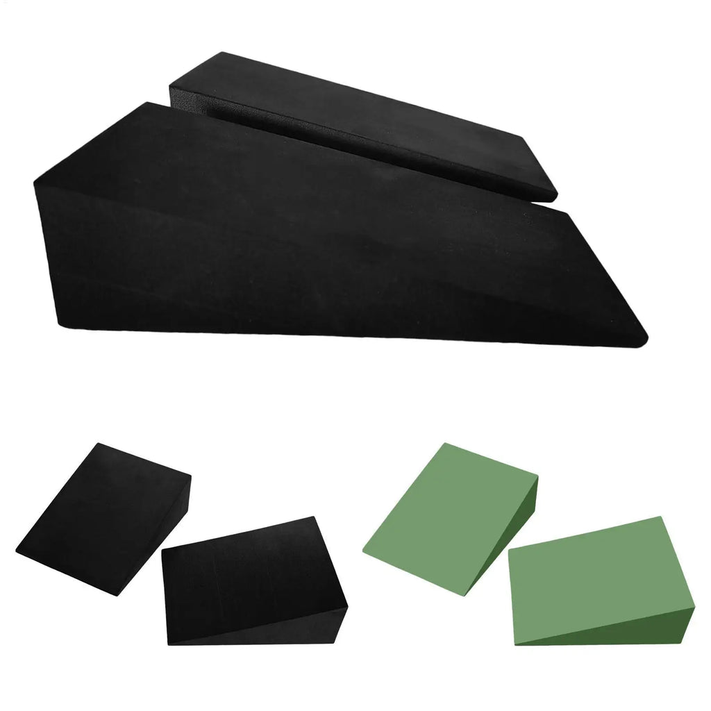 EVA Foam Squat Wedge Blocks – Yoga Slant Board Pair