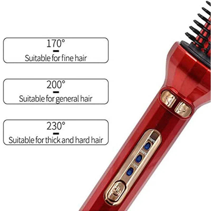 Ceramic Ionic Auto Hair Curler | PTC Fast Heat & LCD Display