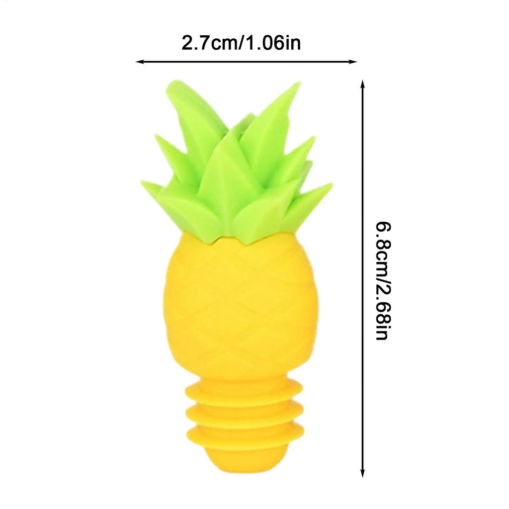 Wine Stopper Reusable Pineapple Shape Beverage Preservation Funny