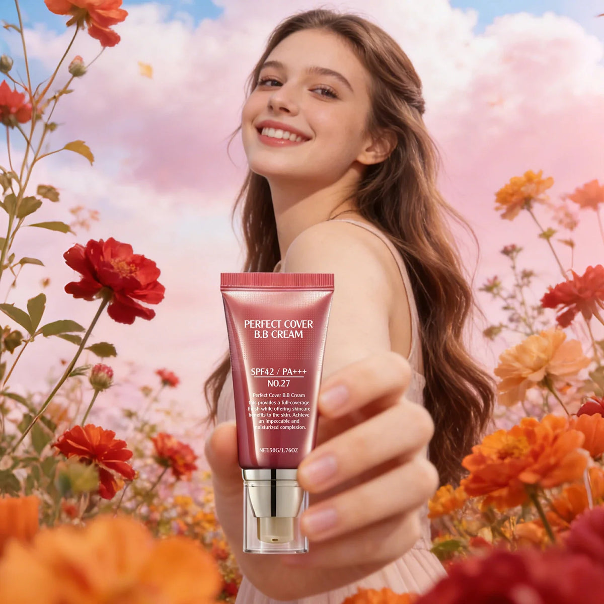 Perfect Cover BB Cream – Full Coverage, Oil Control & Brightening