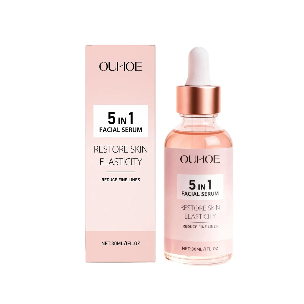 Antioxidant 5-in-1 Facial Serum – Brighten, Tighten & Moisturize