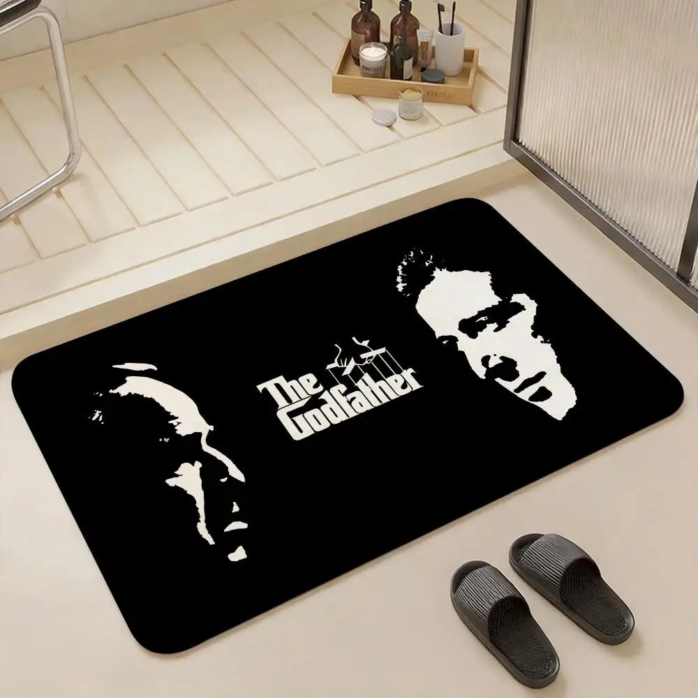 The Godfather Flannel Floor Mat – Non-Slip Indoor Rug