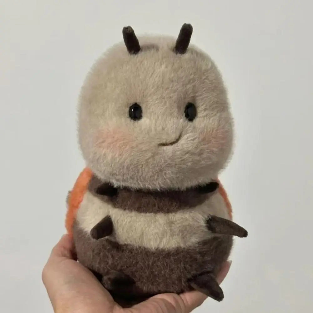 Kawaii Bumblebee Ladybug Plush Toy Ultra Soft Stuffed Insect Doll