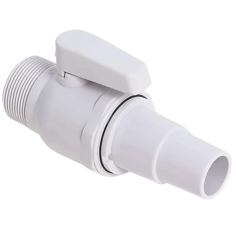 2-Way Ball Valve Pool Pump 1 5 Filter Stop Connector Maximum 50 PSI