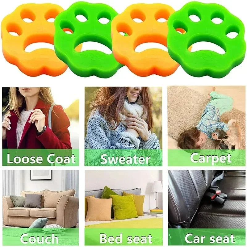 Reusable Pet Hair & Lint Remover for Laundry – 2-Pack