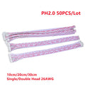 Lot PH2 0 Female Connector Terminal Cable 2 JST Wire 2p 3p 4p 5p 6p