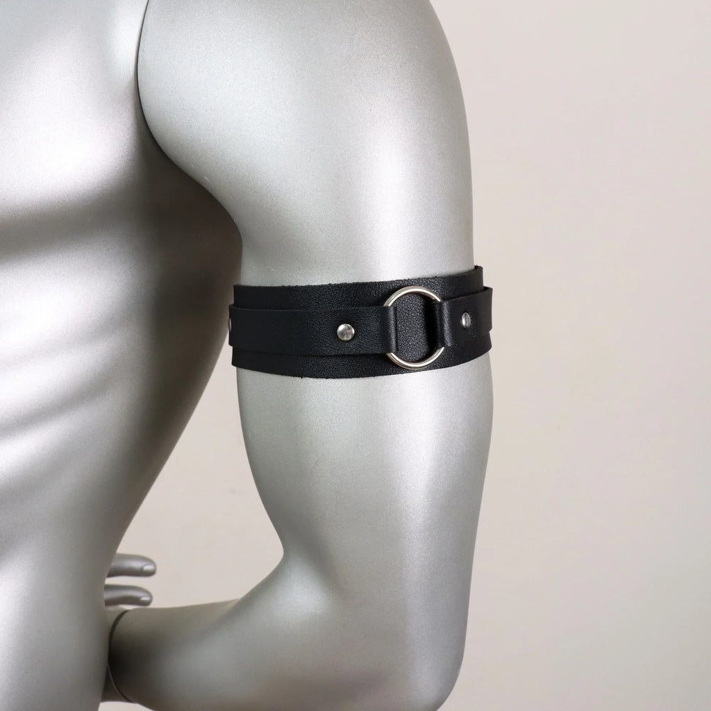 Tactical Techwear Hip Hop Punk Leather Body Harness Chest Shoulder