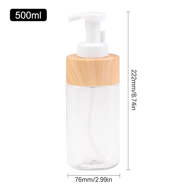 Foaming Soap Dispenser 300/500ml – Press Pump Travel Bottle