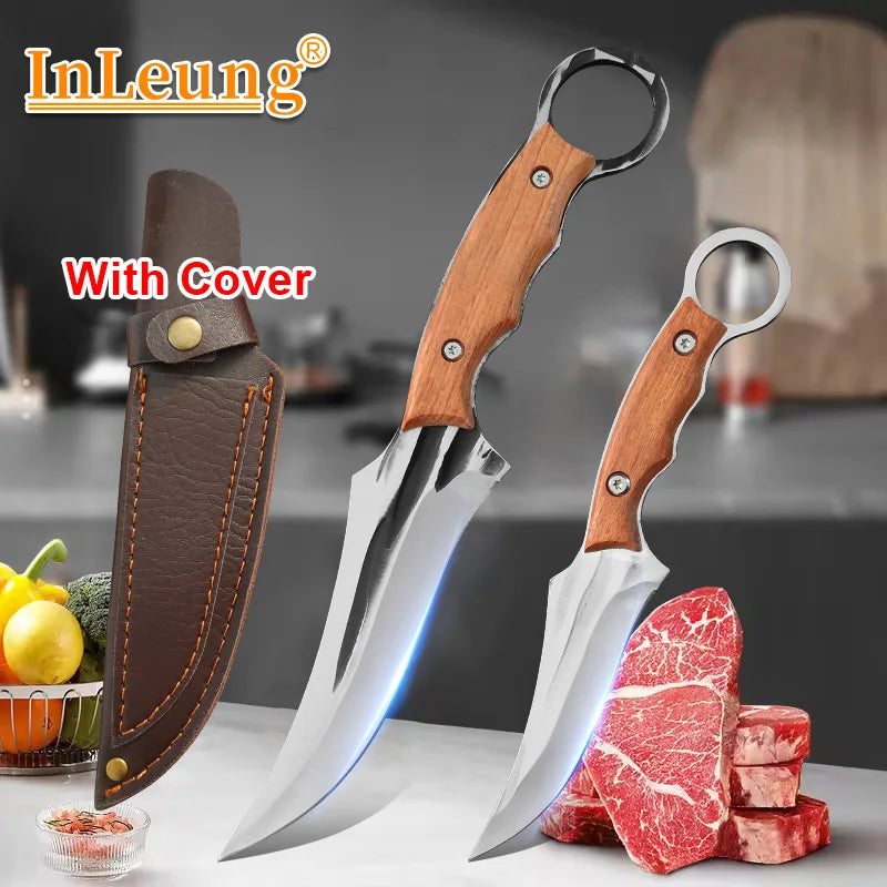 InLeung Forged Boning Knife – Stainless Steel Chef Knife