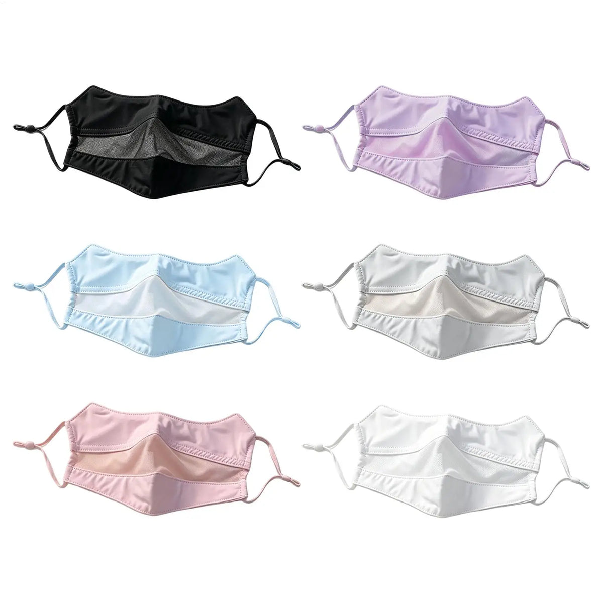 Ice Silk UPF 50 Face Cover – Cooling UV Sun Protection Mask