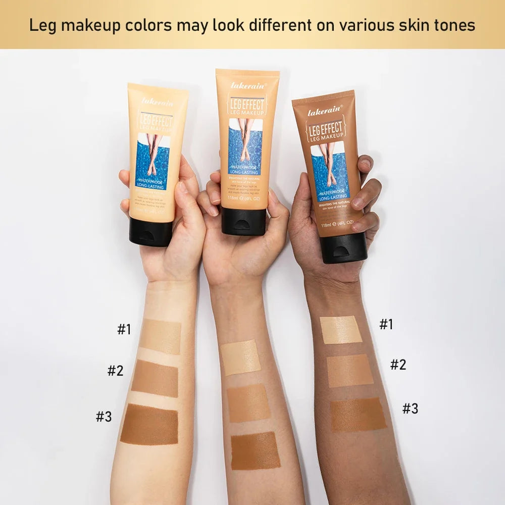 Bronze Body Tanning Cream | Waterproof Leg Makeup Foundation