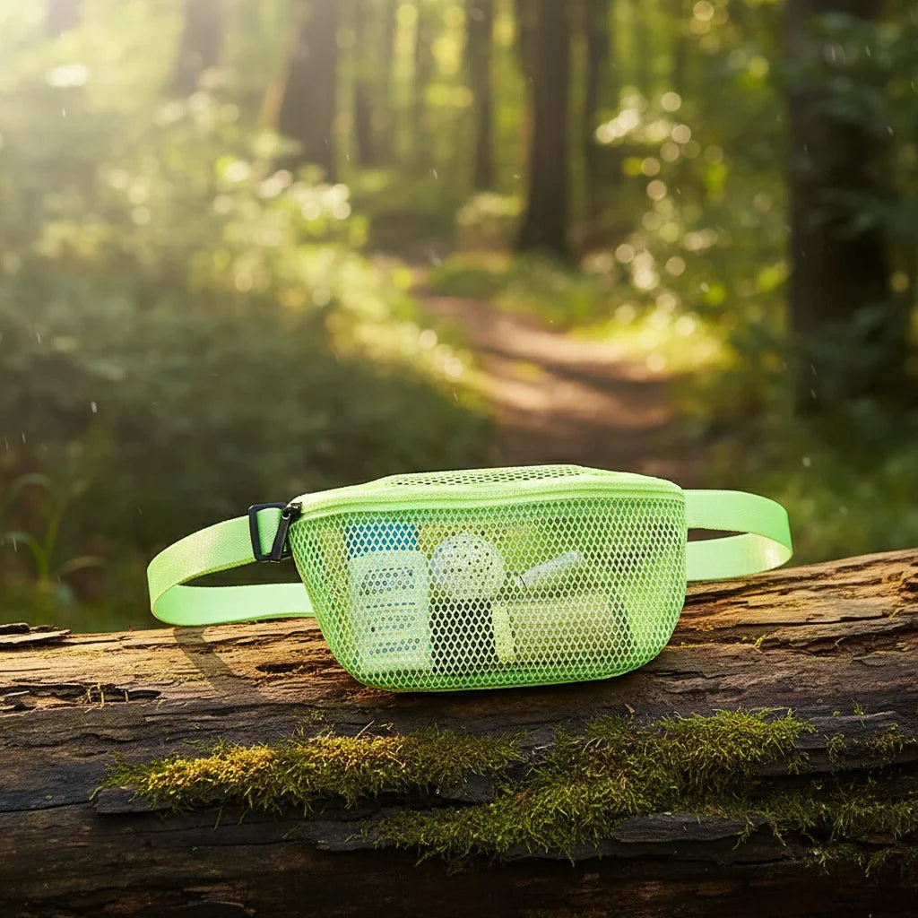Outdoor Waist Bag – Portable Multi-Pocket Travel Cosmetic Bag