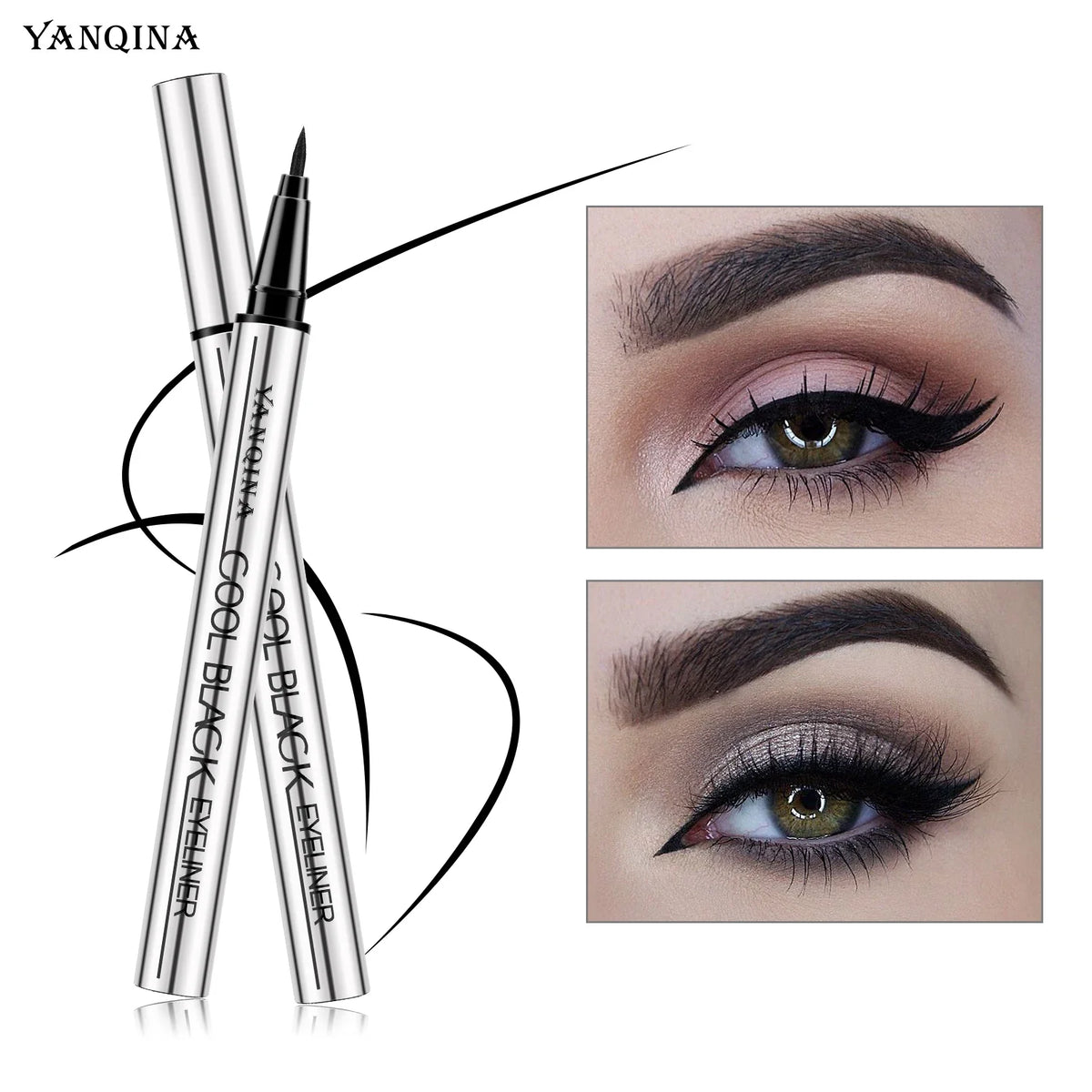 Waterproof Liquid Eyeliner Pen – Quick-Dry Matte & Smudge-Proof