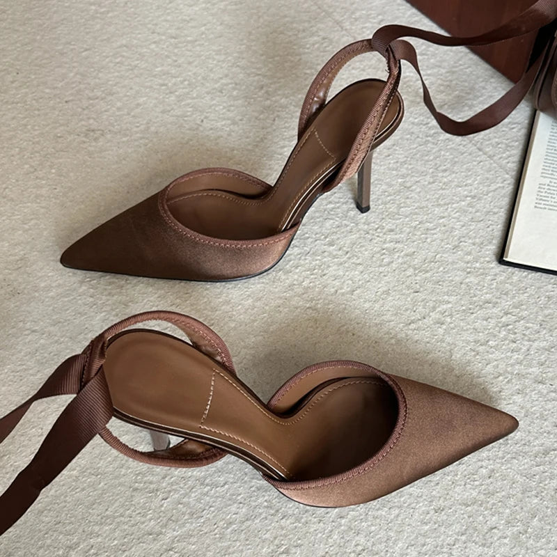 Women's Pointed Toe Stiletto Pumps – High Heel Party Shoes