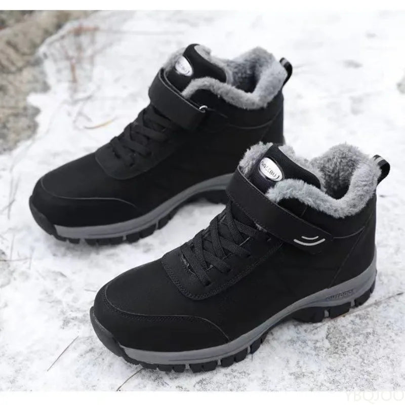 Men's Winter Snow Boots – Warm, Anti-Slip & Comfortable
