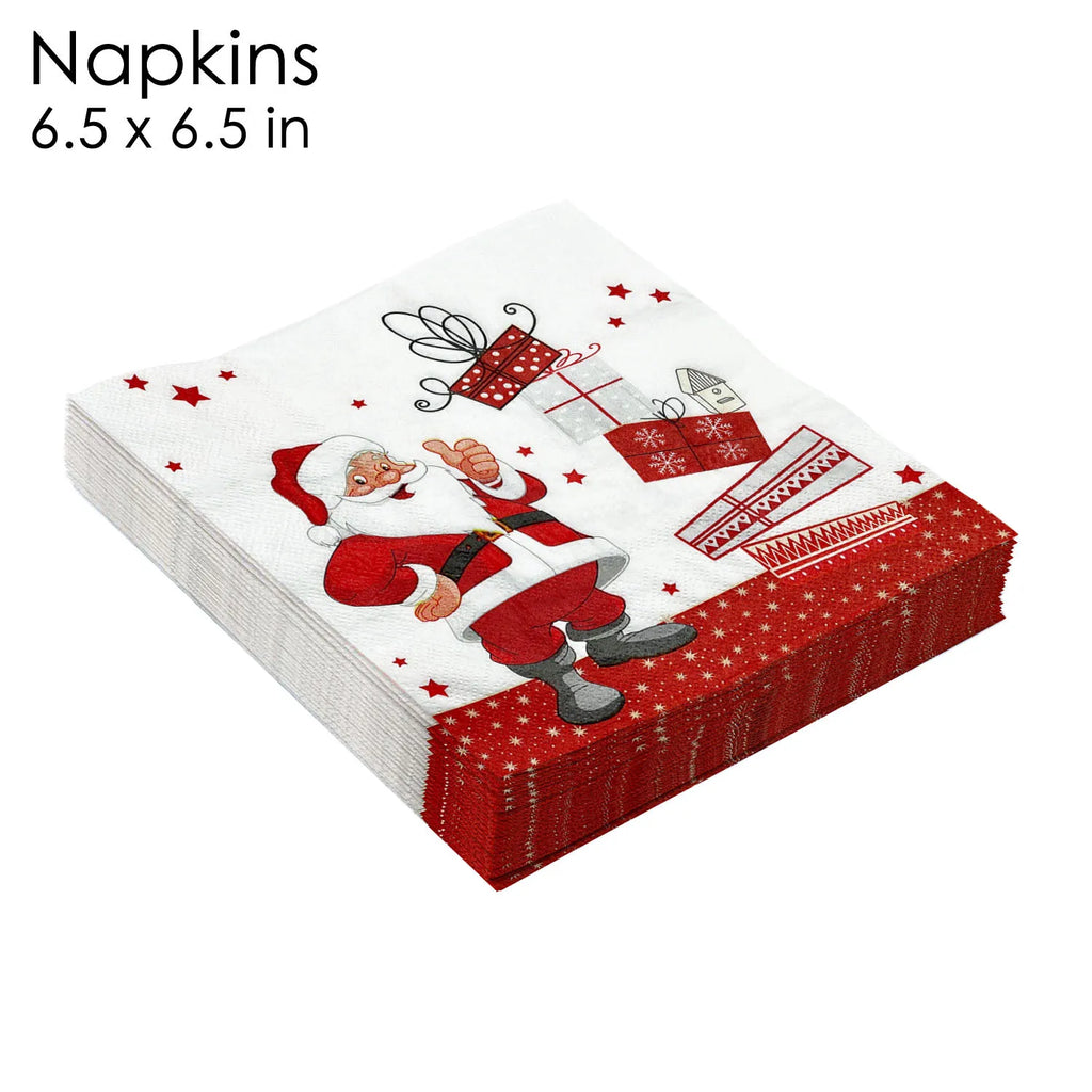 White Background Christmas Two-layer Three-layer Printing Food Grade