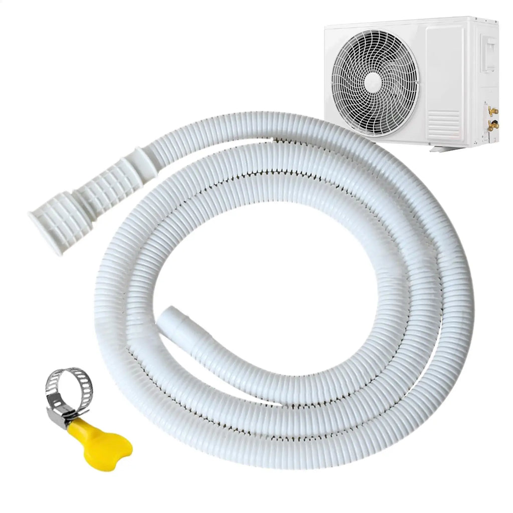 Flexible AC Drain Hose with Clamp – Leak-Proof 2–5M Pipe
