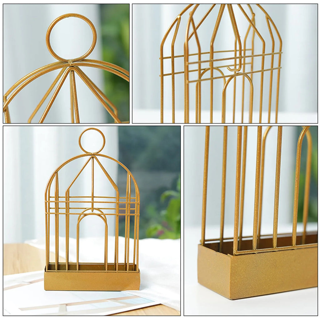 Vintage Wrought Iron Mosquito Coil Holder – Birdcage Rack