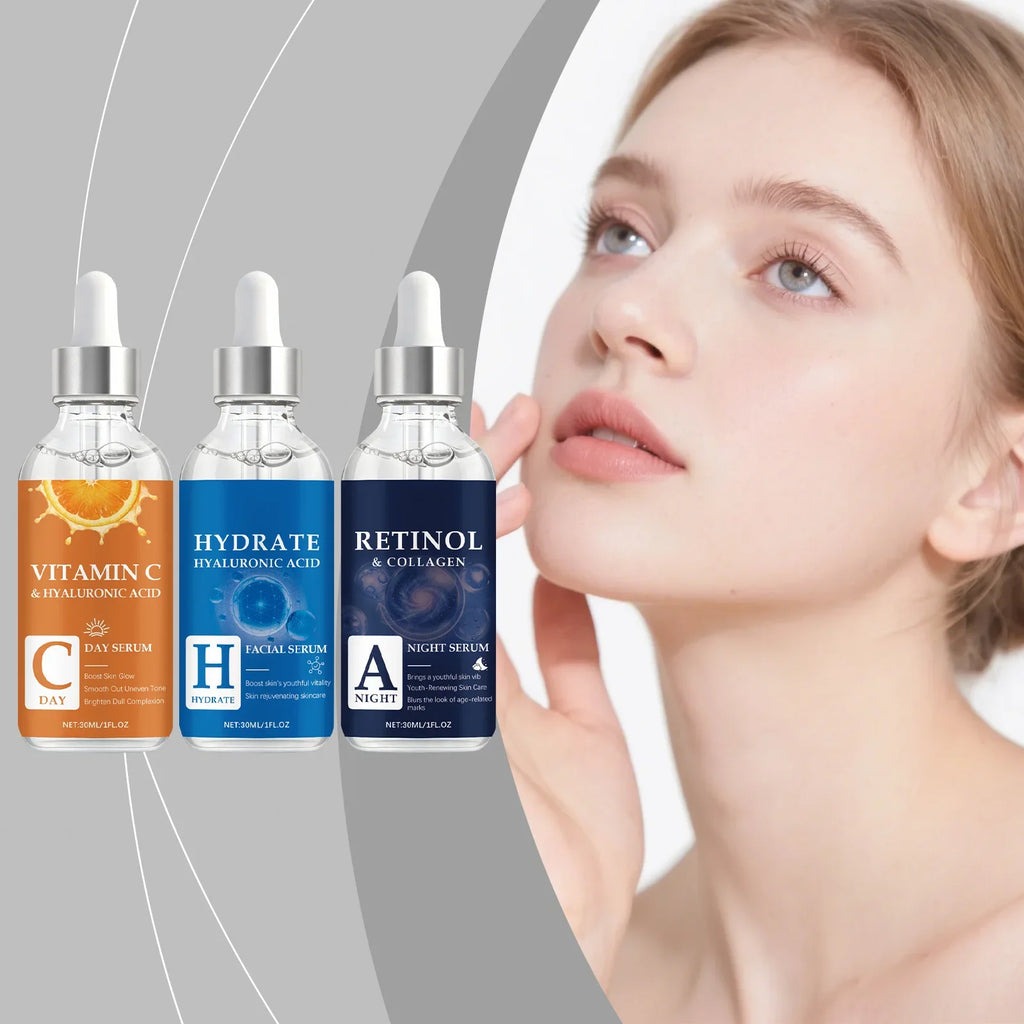 Hyaluronic Acid, Retinol & Vitamin C Face Serum 30ml