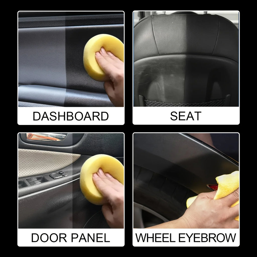 Car Plastic & Rubber Restorer Black Gloss Paste | Trim Care