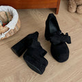 Women's Lolita Platform Mary Jane Pumps | Square Heel Party Shoes