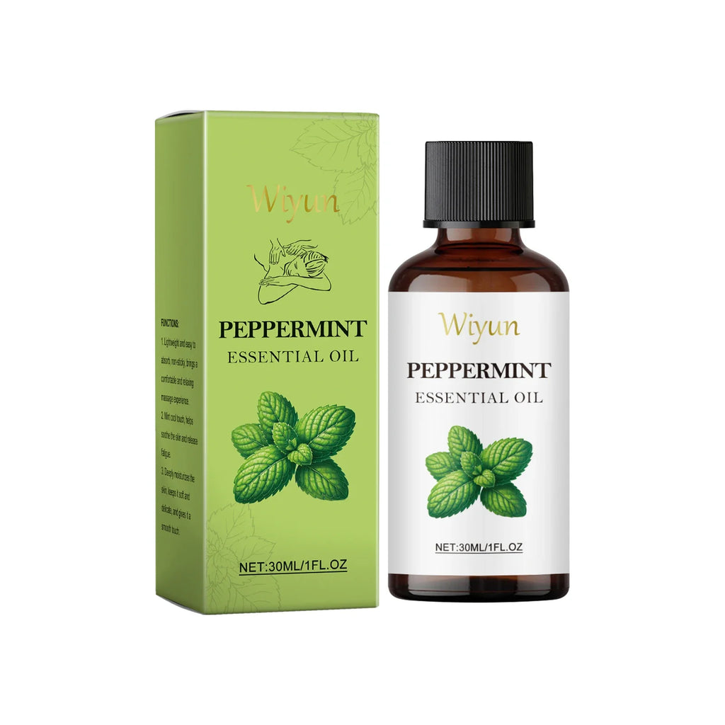 WIYUN Peppermint Body Massage Oil | Lightweight Skin Moisturizer