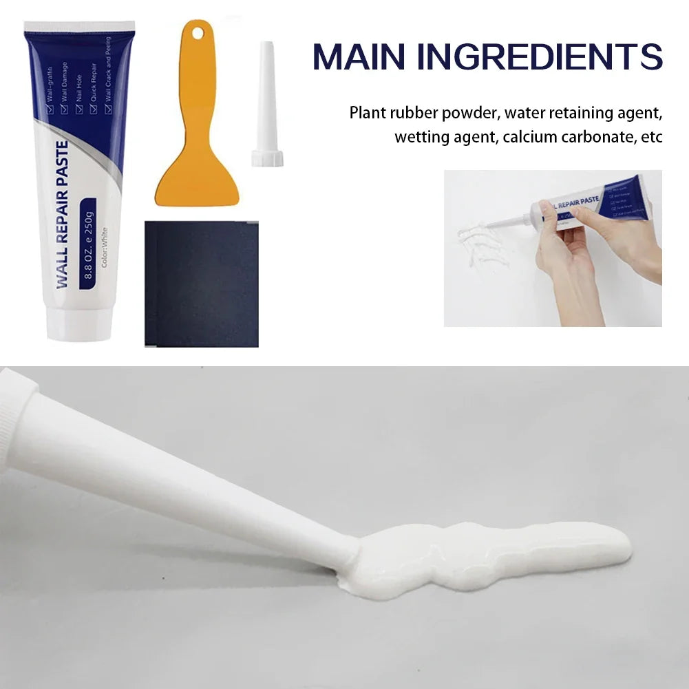 Drywall Patch Repair Kit – Quick-Dry Wall Filler Paste & Tools