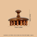 Natural Sandalwood Scalp Massager & Hair Growth Comb