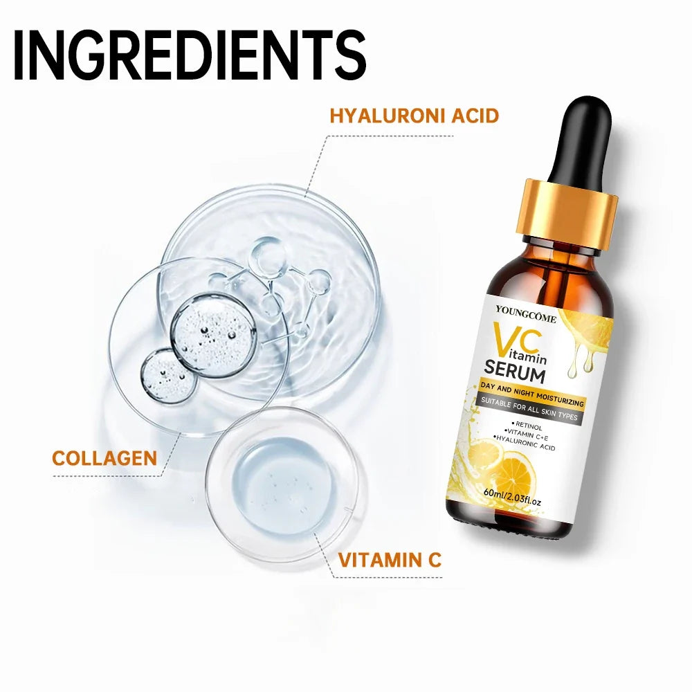 YOUNGCOME Vitamin C & Hyaluronic Acid Face Serum 60ml